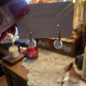 Elegant Pearl Drop Earrings
